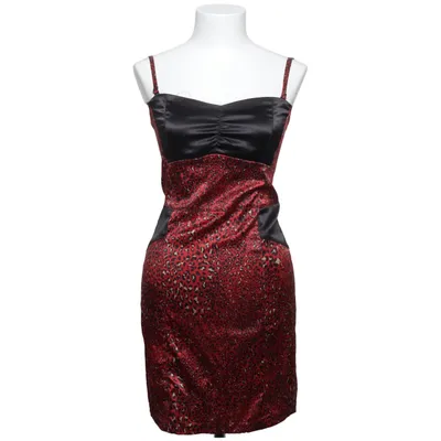 Cocktailklänning (Röd, Svart) från Mim Bomull, Polyester