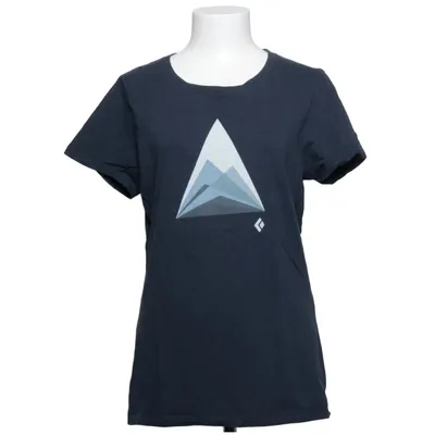 T-shirt (Blauw) van Black Diamond Elastaan, Organisch katoen