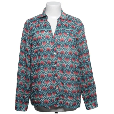 Blouse (Blauw, Roze, Meerkleurig) van Maison Hotel Katoen