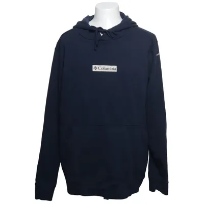 Sweat à capuche (Bleu) de Columbia Coton, Élasthane, Polyester