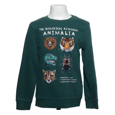 Sweatshirt (Groen) van Kelzuki x H&M Katoen, Polyester