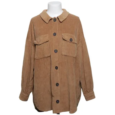 Skjortejakke (Brun) fra Bershka