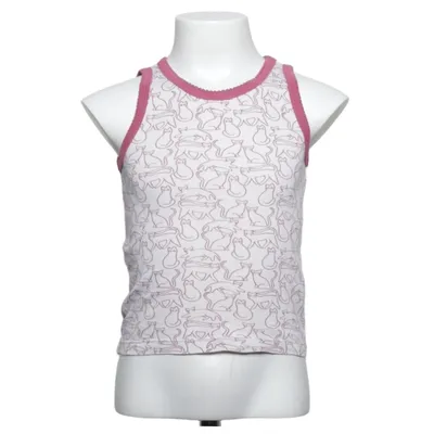Tank Top (White, Pink) from Sense Organics Organic cotton