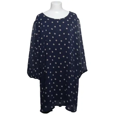 Dress (Blue, Beige) from DJT Polyester