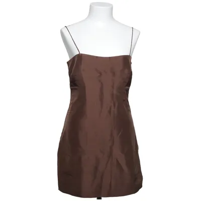 Klänning (Brun) från Réalisation Elastan, Polyester, Silke
