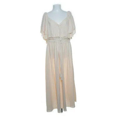 Maxikjole (Pink) fra Shein Curve Polyester