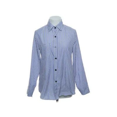 Skjorta (Blå, Vit) från Yoins Bomull, Polyester