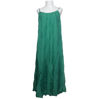 Maxi dress (Green) from Pura Seta Elastane, Silk, Viscose