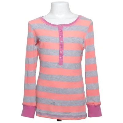Henley shirt (Gray, Pink, Purple) from Kids by Lindex Cotton, Polyester, Viscose