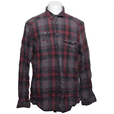 Chemise en flanelle (Gris, Rouge, Noir) de Engbers Coton