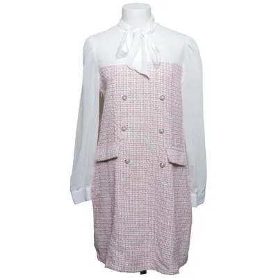 Klänning (Rosa, Vit)