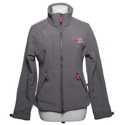 Softshell jacket (Gray) from Euro-Star Cotton, Elastane, Polyester