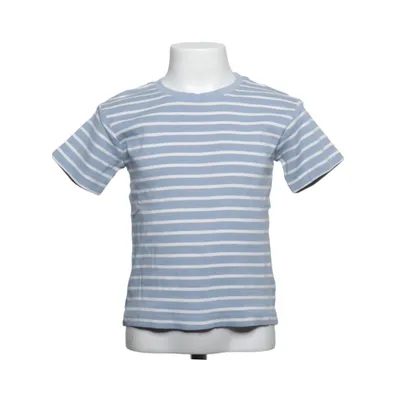 T-shirt (Blauw, Wit) van Wheat Organisch katoen