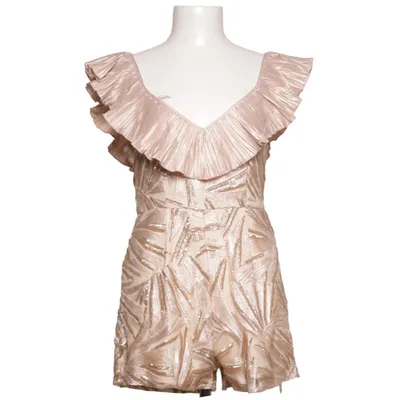 Jumpsuit (Beige, Gold) from Angel Biba Polyester