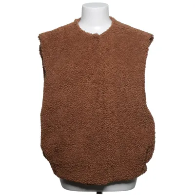 Outdoor vest (Bruin) van Typical Jill Elastaan, Polyester, Viscose