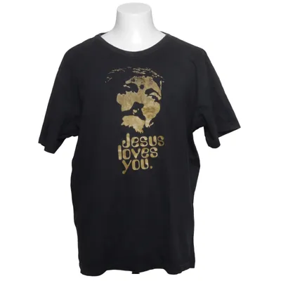 T-shirt (Noir, Or) de Logoshirt Coton