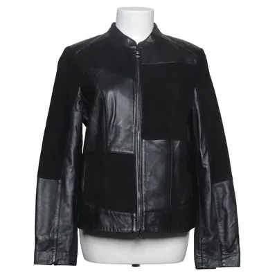 Læderjakke (Sort, Grå) fra Gerry Weber Collection Læder, Polyester