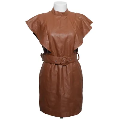Kjole (Brun) fra Boohoo Night Polyester, Polyurethan