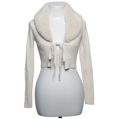 Cardigan (White) from Zara Polyester