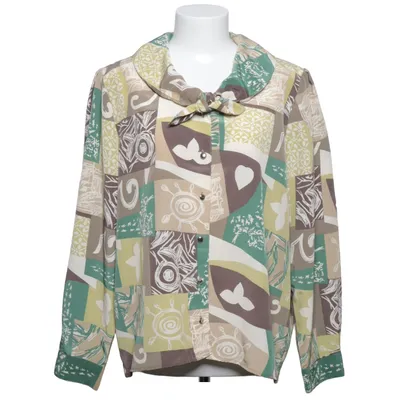 Pussy bow blouse (Green, Beige, Brown) from New Fast Polyester