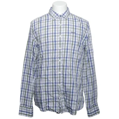 Chemise (Bleu, Vert, Blanc) de New Zealand Auckland Coton