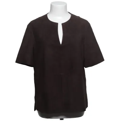 Top (Bruin) van Marks & Spencer Autograph Leer