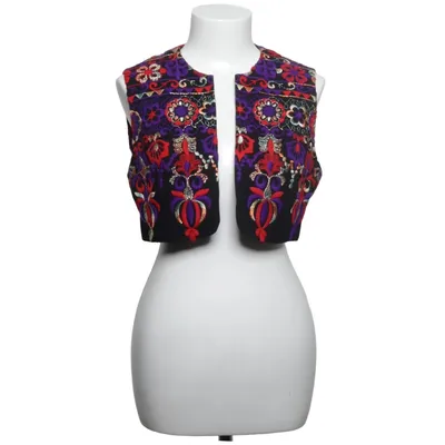 Gilet (Noir, Multicolore) de Ein Fink Acétate, Fibre métallique, Polyester, Laine