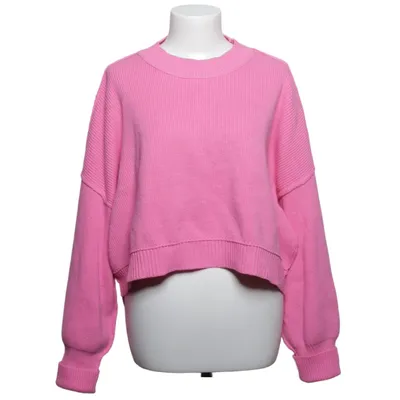 Sweater (Pink) from Free People Acrylic, Cotton, Elastane, Polyamide