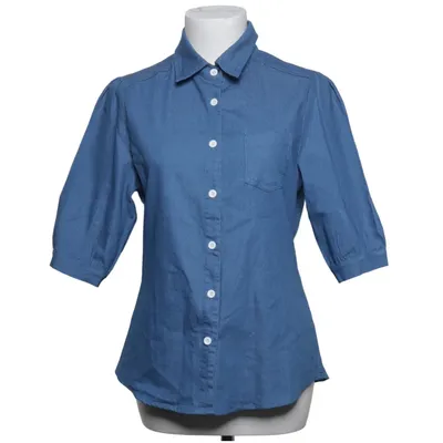 Chemise à manches courtes (Bleu) Élasthane, Polyester