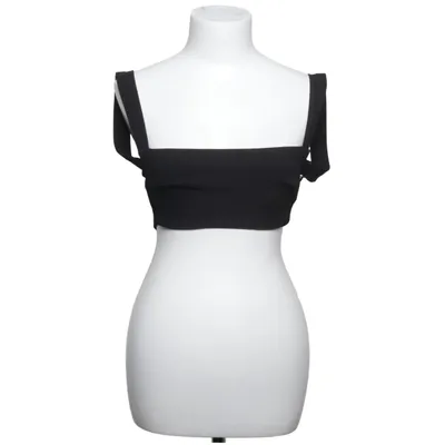 Crop top (Svart) från Solace London Elastan, Polyester