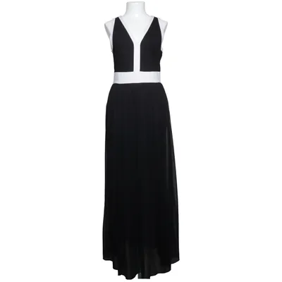 Maxi jurk (Zwart, Wit) van Rainbow Elastaan, Polyester, Viscose