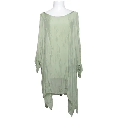 Blus (Grön) från Made in italy Elastan, Silke, Viskos