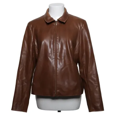 Jacket (Brown) from Next Cotton, Polyester, Polyurethane