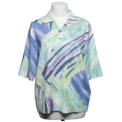Top (Blue, Green, Multicolored) from Di-Strick Acrylic, Cotton, Viscose