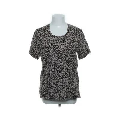 T-shirt (Beige, Flerfarvet) fra The Simple Studio by Munthe Bomuld, Elastan
