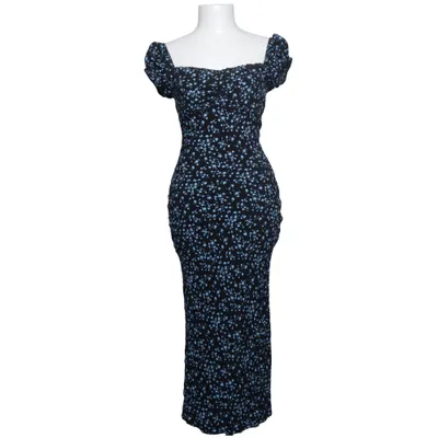 Klänning (Svart, Blå) från Bershka Polyester