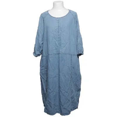 Denim jurk (Blauw) van Laura Torelli Lyocell