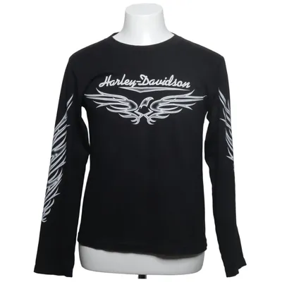 Langærmet t-shirt (Sort) fra Harley Davidson Bomuld