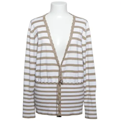 Cardigan (Beige, Blanc) de Hillevi Polyamide, Viscose