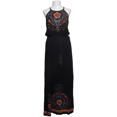 Maxi jurk (Zwart, Oranje, Grijs) van Super.Natural Elastaan, Viscose