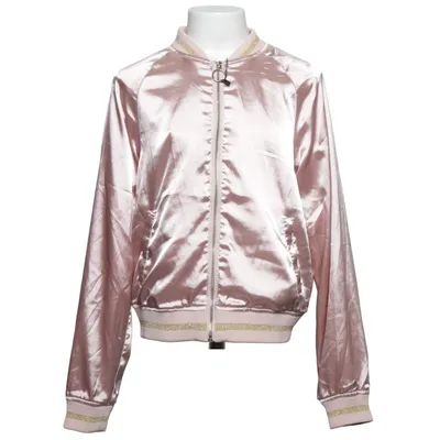 Bomberjakke (Pink, Flerfarvet) fra H&M x Angela McKay Elastan, Polyester