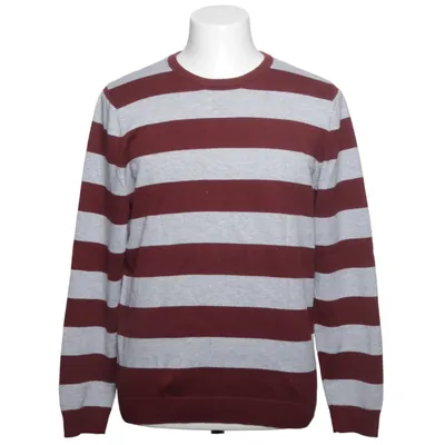 Strickpullover (Rot, Grau) von Jean Pascale Baumwolle