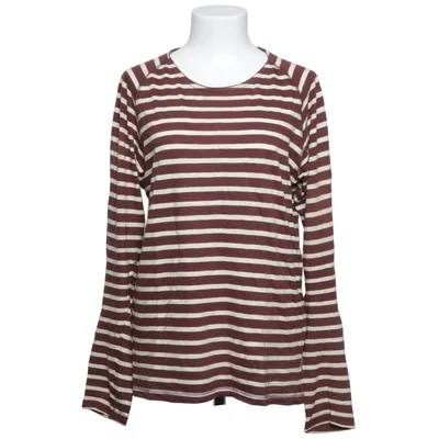 Långärmad t-shirt (Brun, Vit) från Nudie Jeans Ekologisk bomull