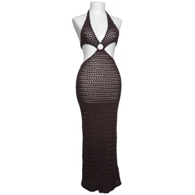 Beach dress (Brown) from Shein Acrylic