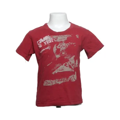 T-shirt (Rood) van Quiksilver Katoen