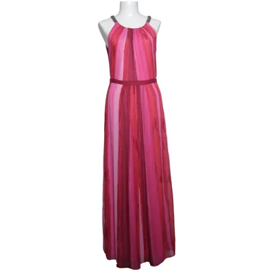 Maxi dress (Pink, Red, Multicolored) from Comma Polyester