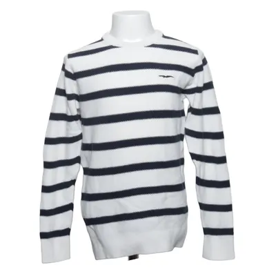 Sweater (White, Blue) from Hampton Republic Cotton