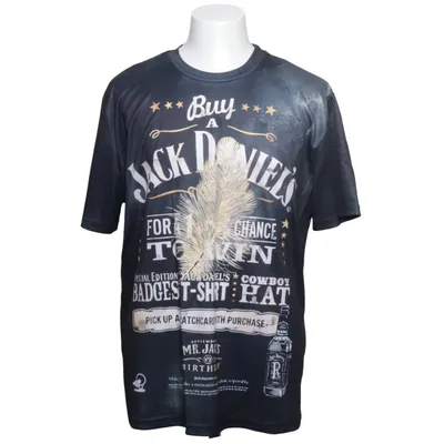 T-shirt (Black) from Jack Daniels Polyester