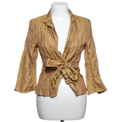 Blazer (Brun) fra MaxMara Metallfiber, Polyester, Silke