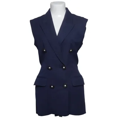 Vest (Blue) from X-It Polyester, Viscose, Wool